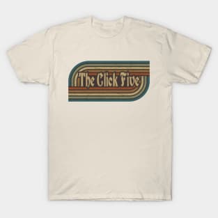 The Click Five Vintage Stripes T-Shirt